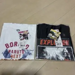 NARUTO・ヒーローアカデミアTシャツ 120cm 2枚セット