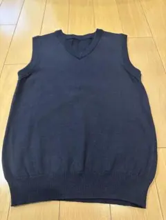 千趣会GITAネイビー Vネックベスト 140
