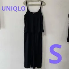 UNIQLO ブラック オールインワン【Sサイズ】