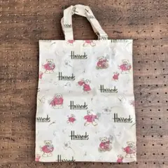 Harrods ハロッズ クマプリント トートバッグ①