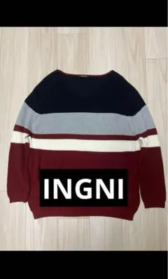 INGNI イング ニット ボーダー