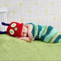 ニューボーンフォト アイテム はらぺこあおむし