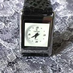 【美品】 CONCORDデリリューム 4Pダイヤ レディースSWISS高級腕時計