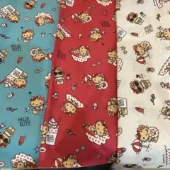 激レア！希少！日焼けキティ　はぎれ　生地　 まとめ売り