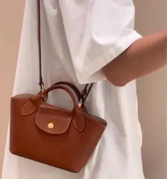Longchamp ショルダーバッグ ブラウン