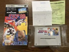 スーパーファミコン　ソフト　エリア88 箱付　中古　カプコン