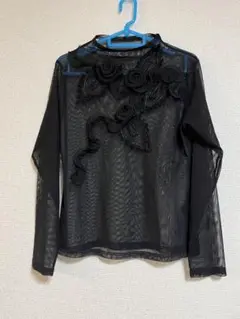 VIVACE メッシュトップス 長袖