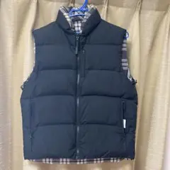 グッドイナフ ダウンベスト 美品 名作 カーキ Sサイズ 90年代アーカイブ USA製 80s Eddie Bauer Down Vest カーキ緑 M 黒タグ エディー