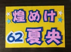 野球応援ボード　ライオンズ　滝澤夏央　選手B