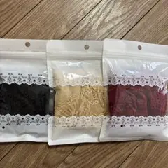 新品 総レースショーツ3点セットXLサイズ