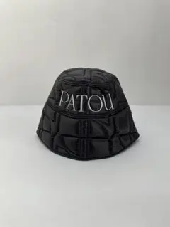 PATOU パトゥ ロゴ 新作 ハット ブラック 日本未発売