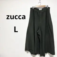 ズッカ レディース スカーチョ フレアパンツ ワイドパンツ カジュアル L