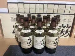 サントリー　山崎NV 空瓶12本　化粧箱12箱付き　ウイスキー空瓶+カートン
