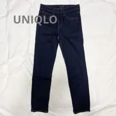 UNIQLO スキニージーンズ/デニム：ネイビー