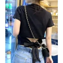 ★新品★バックリボンTシャツ