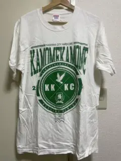 kamomekamome Tシャツ　Lサイズ　ホワイト　ハードコア　バンT