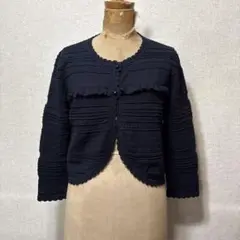 TO BE CHIC 8分丈カーディガン　II 新品