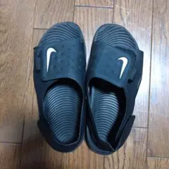 【お値下げ】Nike ブラック サンダル ベルクロ
