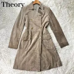 ✨極希少✨Theory コート スエード ダブルス Aライン 定価15万円
