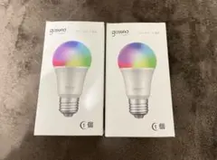 【2点セット】Gosund スマート電球 LED 遠隔操作 マルチカラー