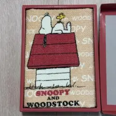 【新品未使用】スヌーピー ウッドストック フェイスタオル SNOOPY