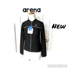 未使用　半額　arena ブラック ラッシュガード UPF50+