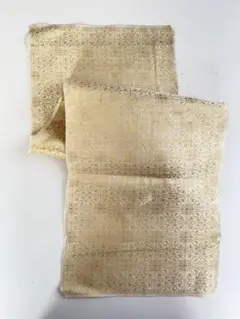 新品未使用保管品こぎれ30x90cm龍村美術織物小金葡萄唐草文錦¥18,150