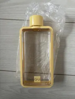 GU 感謝祭　gu オリジナルスクエアボトル　イエロー　ノベルティ