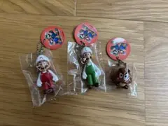スーパーマリオ　マスコットフィギュア　マリオ　ルイージ　クリボー