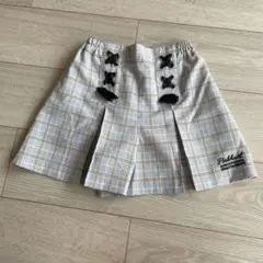 ピンクハント　チェック柄ショートパンツ　130cm