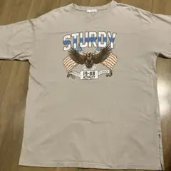 しまむら　helm イーグルTシャツ　ベージュ　Lサイズ