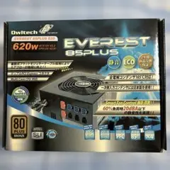 EVEREST 85PLUS 620W 電源ユニット