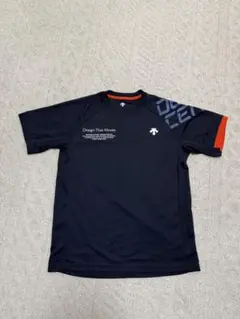 デサント 半袖Tシャツ XL(LL) O ネイビー DV5SHTO3U