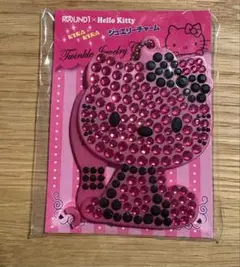 【レア】ROUND1 x HelloKitty ハローキティ ジュエリーチャーム