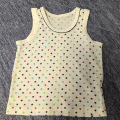 男の子用星柄タンクトップ 80　ベビー服