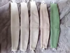 カーテン用ポリエステルフック5個セット