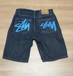 マーガレットSTUSSY　台場チャプト5周年限定デニムパンツ　サイズ30 STUSSY - stussy 港北チャプト 5周年記念 ダメージデニム