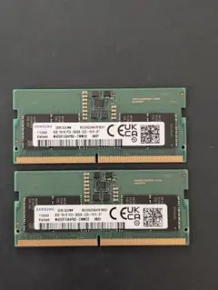 16GB DDR5 メモリ 8GB x 2 PC5-5600B ノートPC