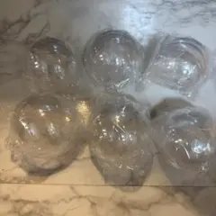 【SALE】未使用 オーナメントカプセル 吊り下げ穴付き 6センチ 8センチ