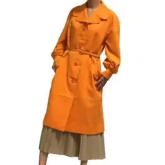 【MISS DIOR】ディオール ヴィンテージ レトロ ベルト付きデザインコート