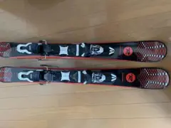 ショートスキー 板 99㎝ ロシニョール 赤と黒 レッド ブラック