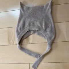 bambolinaカシミヤボンネット2-3y こねこ