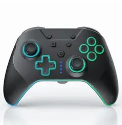 Switch コントローラー 4つの呼吸ライトモード 自動連射/連射ホールド