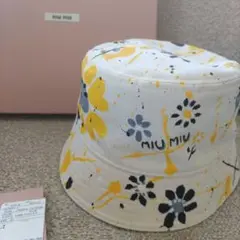 ミュウミュウ未使用 伊勢丹限定 バケットハット 数量限定