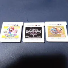 ニンテンドー3DS ゲーム3本セット　カセットのみす
