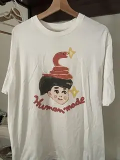 ヒューマンメイドx五月女ケイ子Tシャツ サイド A "ホワイト" XL