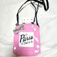 パフューム型ポシェット　ピンク