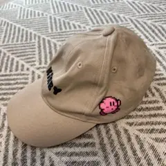 カービィ　ベージュキャップ