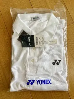 YONEX ユニポロシャツ　ホワイト Oサイズ　10300