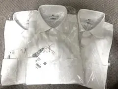 ホワイト 長袖ドレスシャツ 3枚セット Mサイズ